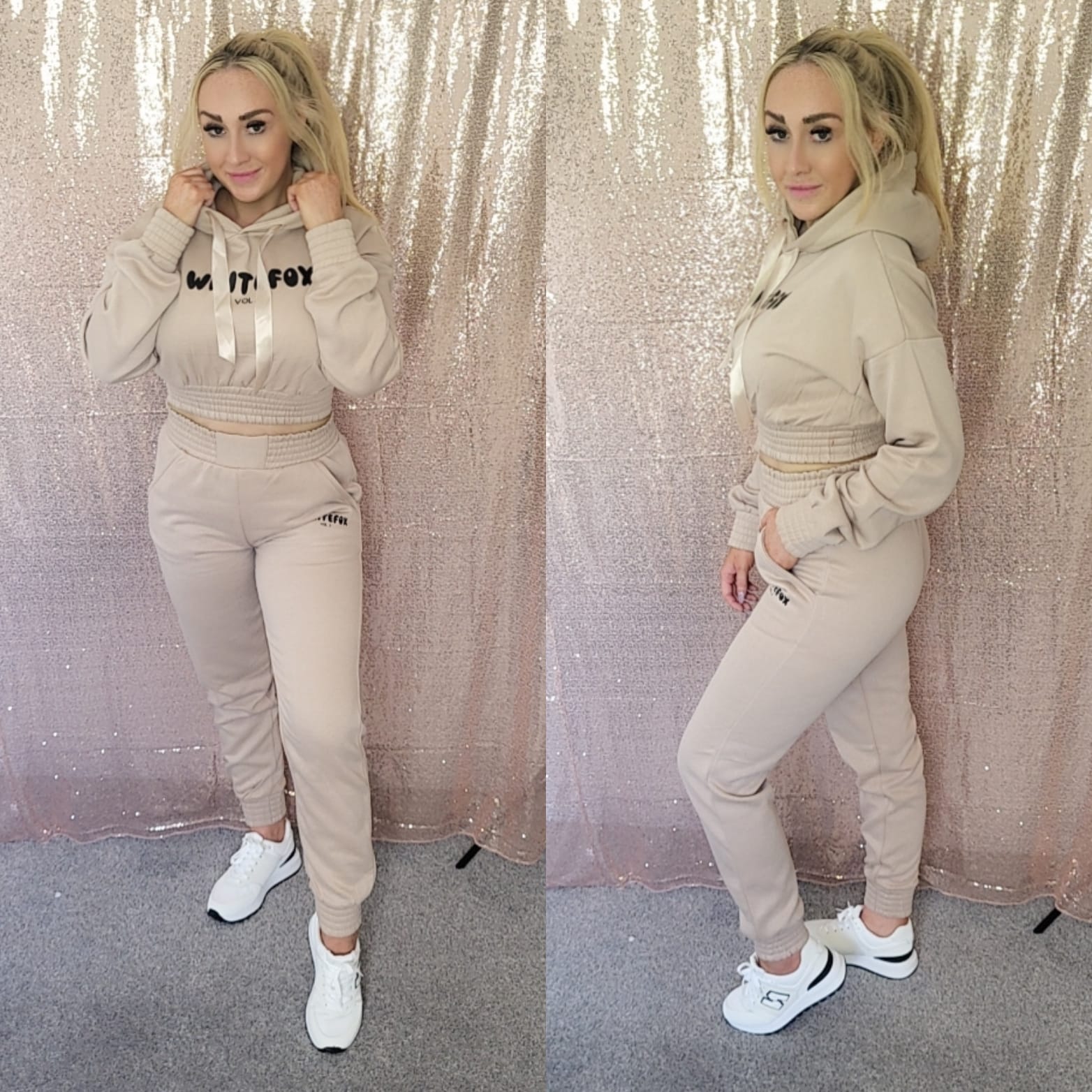 Katinka Baige Jogger Set 2024